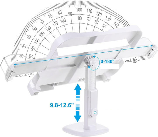 Verstellbarer Bücherregal Sourcing Map Clips Weiß Gb 21027-2020