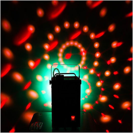 Light4me Party Fog 700w V2 Fog Machine Disco Circle RGB LED