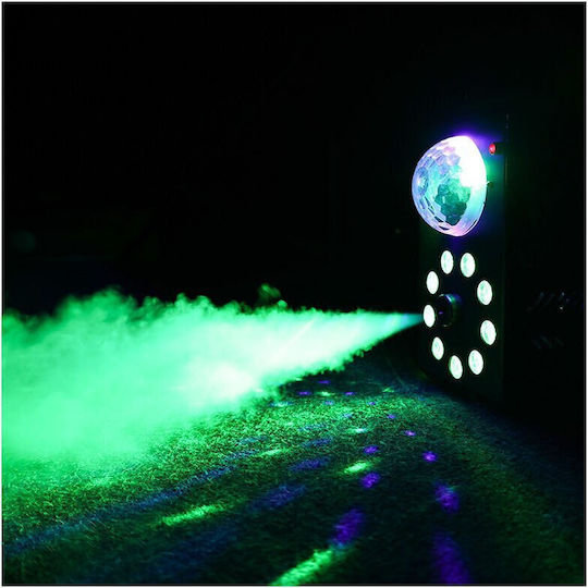 Light4me Party Fog 700w V2 Fog Machine Disco Circle RGB LED