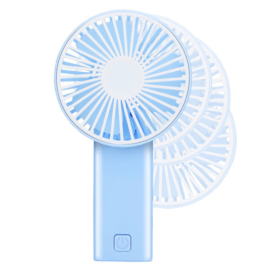Mini Tragbarer Ventilator Blau Lifetime Air