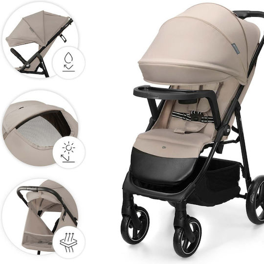 Kinderkraft Trig 3 Бебешка Количка Подходяща за Новородено Stone Бежов