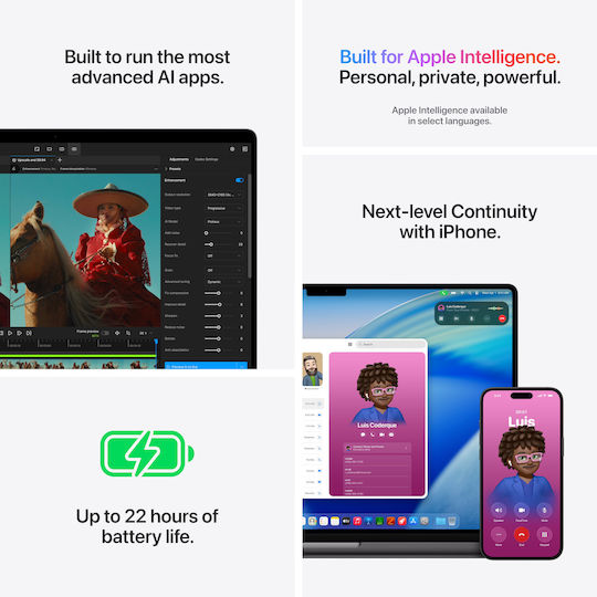 Apple MacBook Pro 16.2" IPS Retina Display 120Hz (M5 Max-18-Core/64GB/2TB SSD/40-Core GPU) με Φορτιστή 140W Space Black (GR Keyboard)