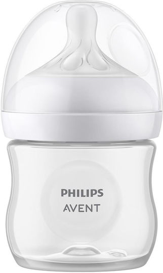 Philips Σετ Πλαστικά Μπιμπερό Avent SCY900/01 Κατά των Κολικών με Θηλή Σιλικόνης Λευκό 125ml