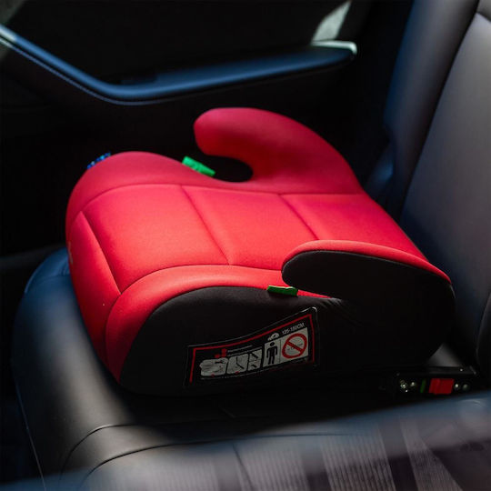 Juju Jazzy Столче за Кола Бустер i-Размер с ISOfix Черно Червено