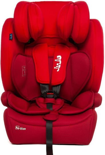 Juju Safe Ride Καθισματάκι Αυτοκινήτου Booster i-Size Κόκκινο