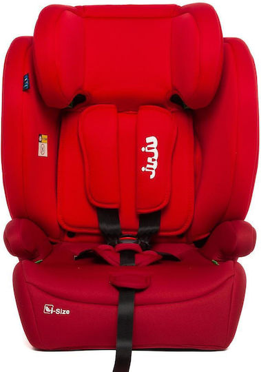 Juju Safe Ride Καθισματάκι Αυτοκινήτου Booster i-Size Κόκκινο