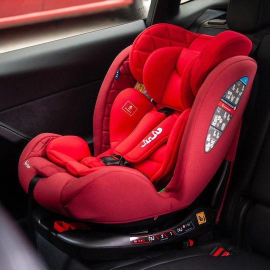 Juju Total 360 Car Seat i-Size with Isofix Red