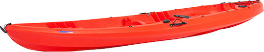 Captain II Full 28144-6272-5802 Plastic Kayak Sea 2 People Red