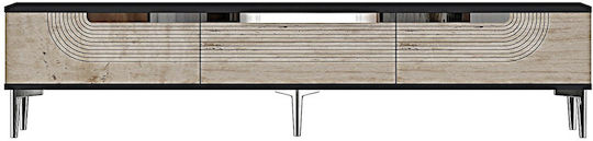 Gold TV Stand L180xD30xH41cm