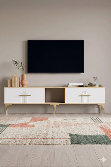 Stand TV Auriu L150xA30xÎ41cm