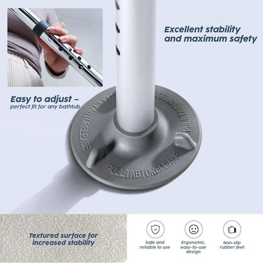 Linomag Bathroom Seat with Backrest