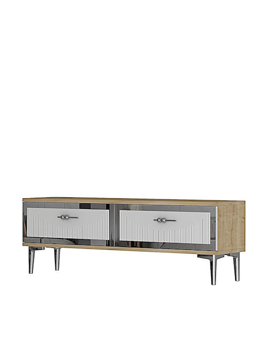 Gold TV Stand L120xD30xH41cm