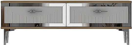 SteweHome TV-Ständer Gold M120xΠ30xH41cm