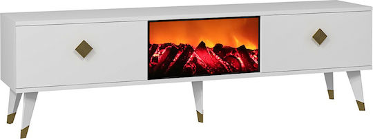 Έπιπλο TV Επιδαπέδιο Συνθετικό Ξύλο 150x30x46εκ. Έπιπλο TV Επιδαπέδιο Συνθετικό Ξύλο 150x30x46εκ.