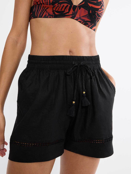 Triumph Γυναικείο Σορτσάκι Παραλίας Black