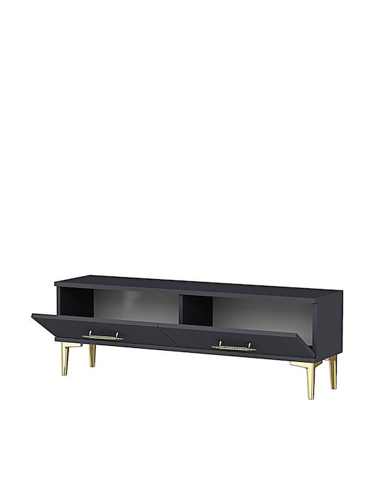 Gold TV Stand L120xD30xH41cm