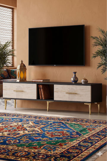 Έπιπλο TV Επιδαπέδιο Συνθετικό Ξύλο 150x30x41εκ. Έπιπλο TV Επιδαπέδιο Συνθετικό Ξύλο 150x30x41εκ.