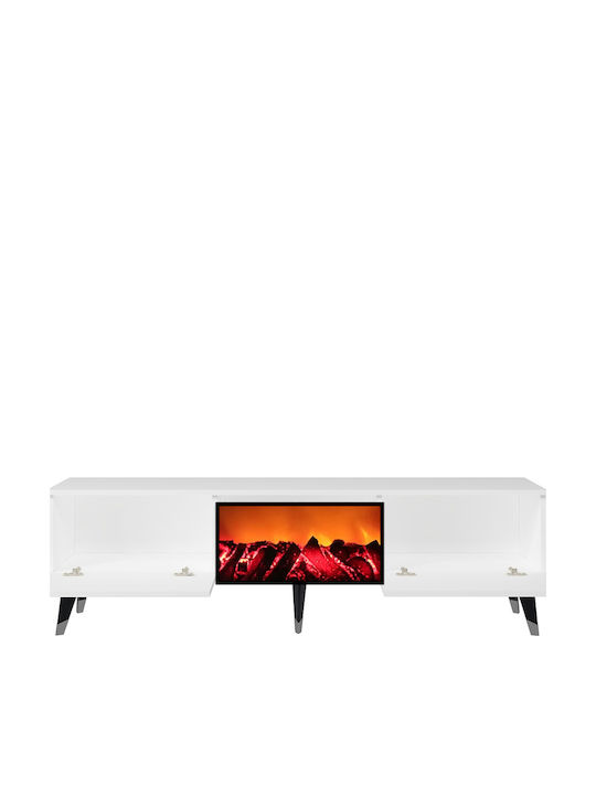 Έπιπλο Τηλεόρασης Μπλε Μ150xΠ30xΥ46cm