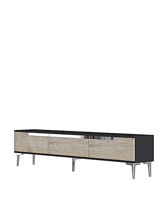 Gold TV Stand L180xD30xH41cm