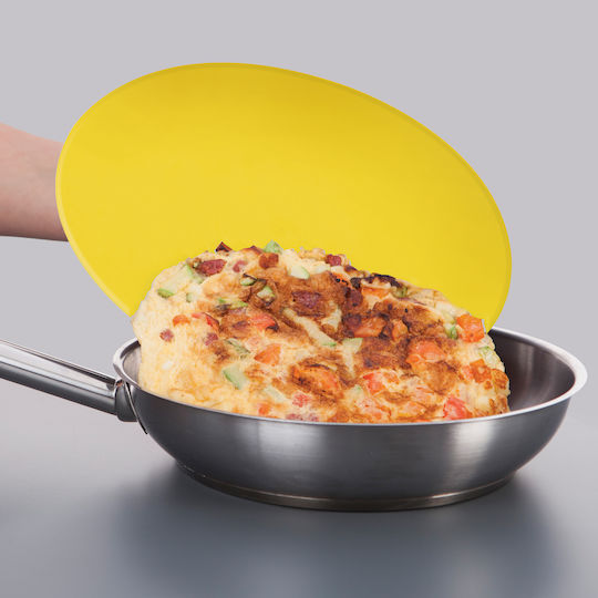 Svim Omelette Maker Plate for Turning Omelette Plastic Ø27cm Orange