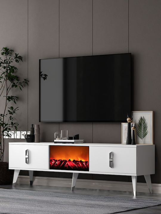 TV-Ständer Blau M150xP30xH46cm SteweHome