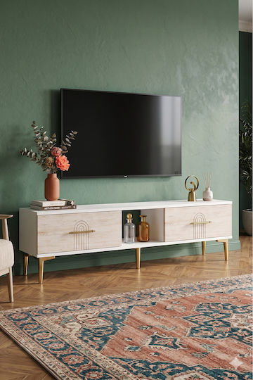 Έπιπλο TV Επιδαπέδιο Συνθετικό Ξύλο 150x30x41εκ. Έπιπλο TV Επιδαπέδιο Συνθετικό Ξύλο 150x30x41εκ.