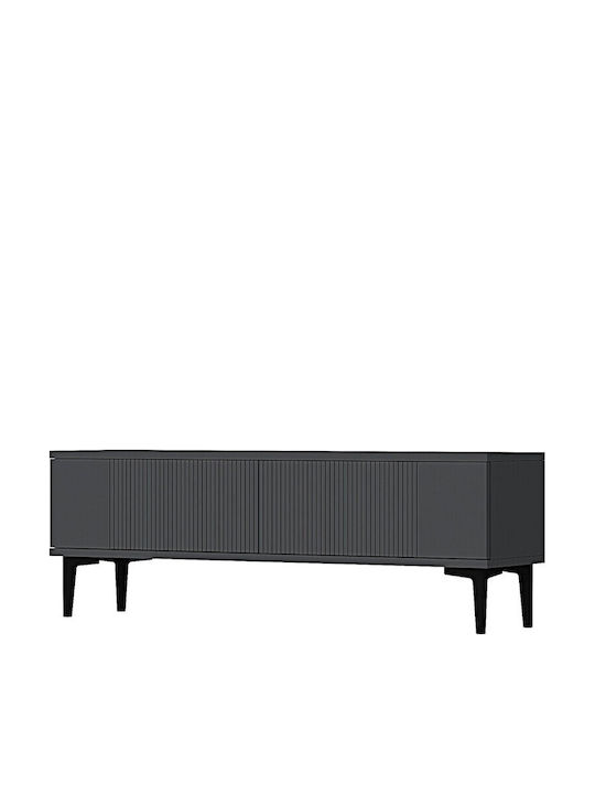 TV-Ständer Schwarz M120xP30xH41cm SteweHome