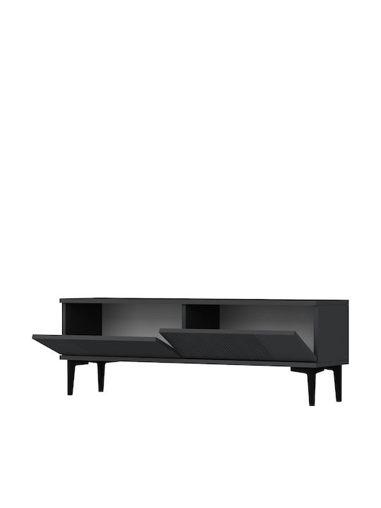 TV-Ständer Schwarz M120xP30xH41cm SteweHome