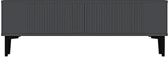 TV-Ständer Schwarz M120xP30xH41cm SteweHome