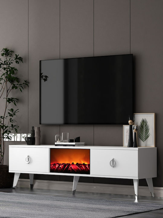 TV-Ständer Blau M150xP30xH46cm SteweHome