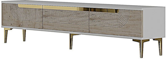TV-Ständer Gold M180xT30xH41cm