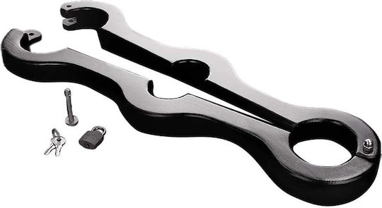 Triune Genitals To Arms Pillory Accesoriu BDSM în Culoare Gri