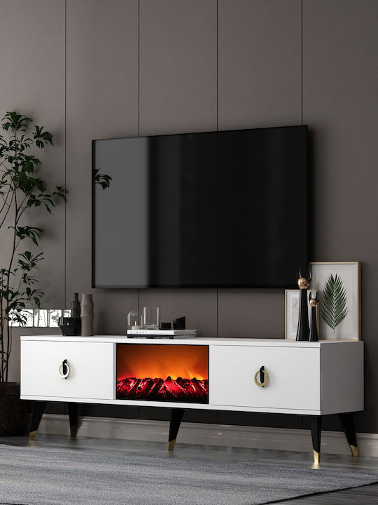 SteweHome TV-Ständer Aus Spanplatte M150xT12.8TiefexHöhe46cm