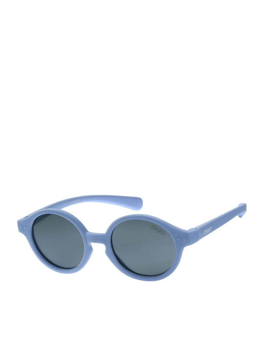 Okky Round Baby Kids Sunglasses with Polarized Blue Lens
