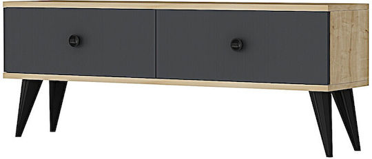 Έπιπλο TV Επιδαπέδιο Κλασικού Στυλ 120x30x41εκ.
