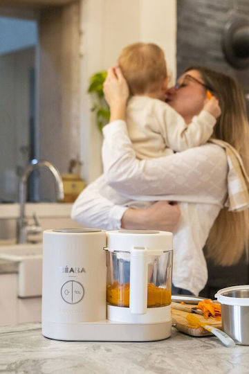 Beaba Babycook Neo Clay Baby Food Steamer with Integrated Blender 1.25lt