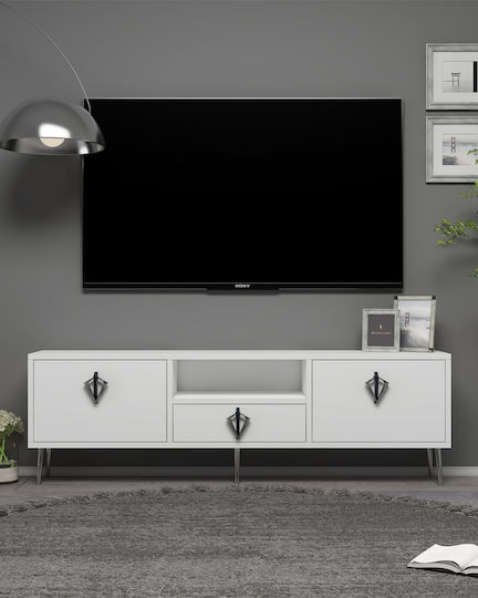 TV-Ständer Bodenstehend Mehrfarbig 140x30x45cm TV-Ständer Bodenstehend Mehrfarbig 140x30x45cm