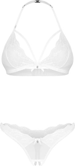 Lace Set Bra 2 Thongs Obsessive Weddya 3 Pcs Set Ean 5901688269435