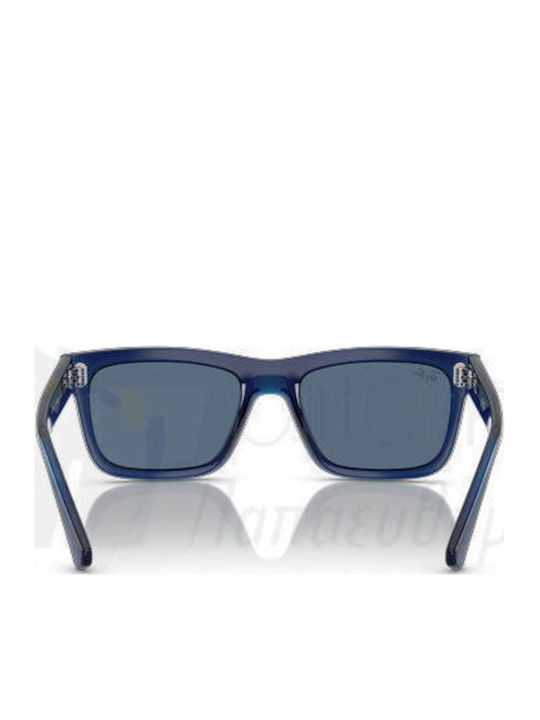 Ray Ban Herren Sonnenbrille mit Marineblau Kunststoff Gestell und Blau Linse RJ9196S 719080