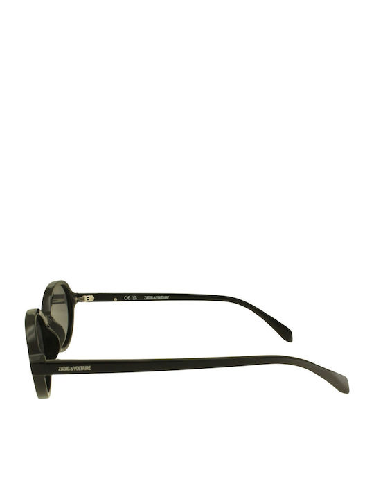 Zadig & Voltaire Women's Sunglasses with Black Frame and Black Lens