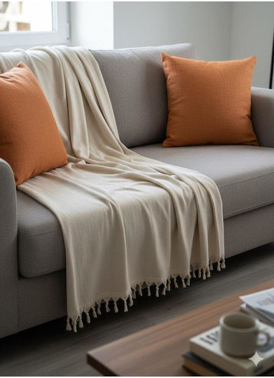 SteweHome Πολυθρόνας Π180xΜ215cm Μπεζ