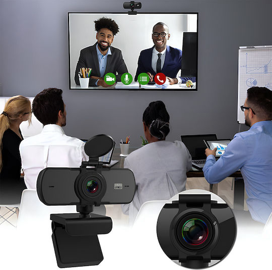 Web Camera 2K με Autofocus TN-034