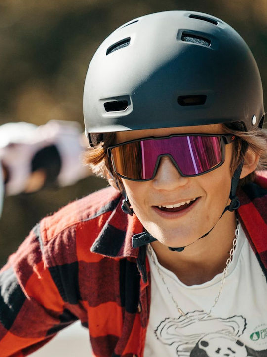 Julbo Fury Unisex Γυαλιά Ηλίου με Μαύρο Κοκκάλινο Σκελετό και Κόκκινο Φακό J5501114