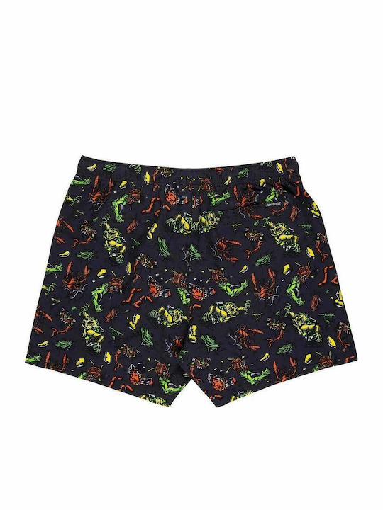 Costum De Baie Bărbați Pantaloni Scurți Negru