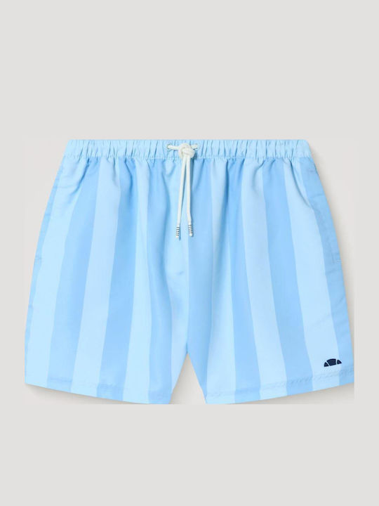 Men's Swimwear Shorts Light Blue Striped