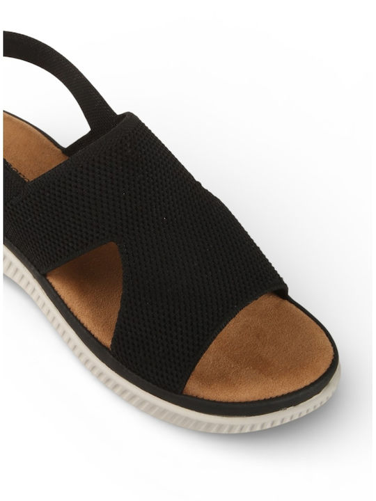 Women's Flat Sandals Black