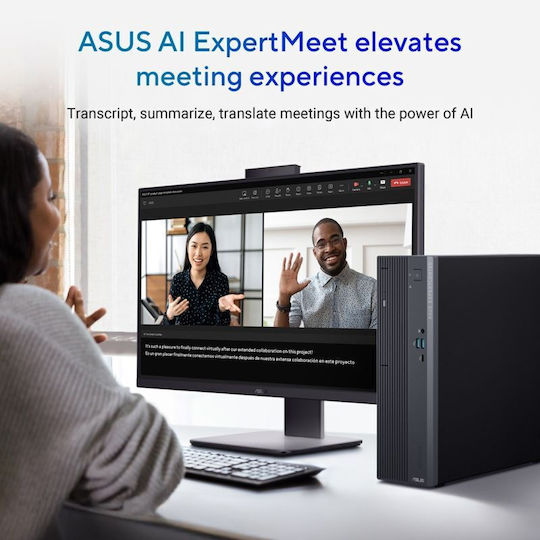 Asus ExpertCenter P500 SFF SFF Настолен Компютър (5-210H/16GB DDR5/512GB SSD/W11 Pro)