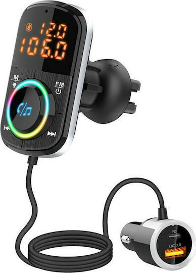 SPV FM Transmitter Car with Bluetooth USB