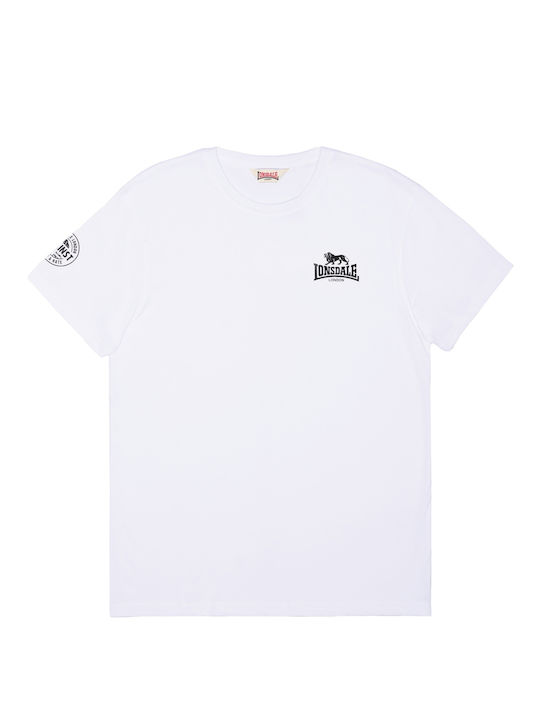 Lonsdale Warlingham T-shirt Λευκό