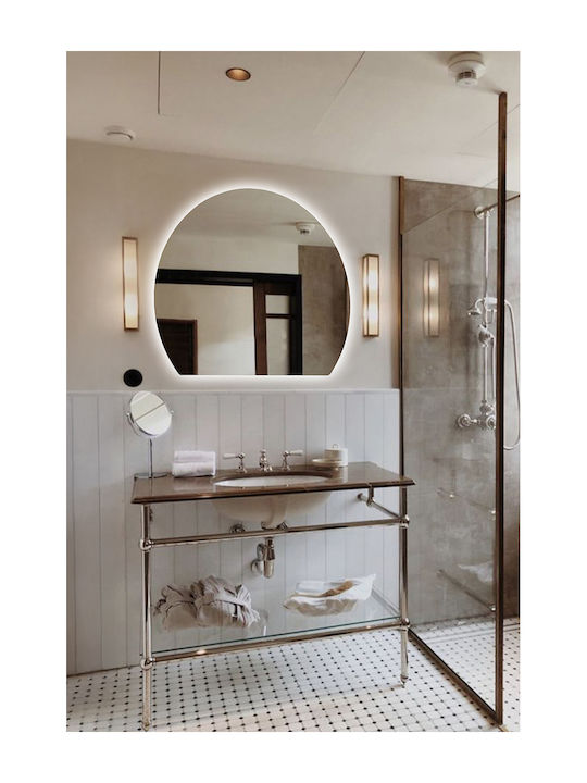 SteweHome Bathroom Mirror Led 65x70cm White